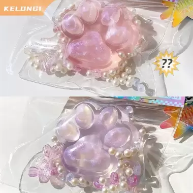 KELONG1 Squishу Mèo Chân Chậm Phục Hồi Căng Thẳng Giảm Đồ Chơi Nhúm Thần Chú Đồ Chơi Squishy Đồ Chơi Bóp Đồ Chơi Cho Trẻ Em Người Lớn Quà Tặng Kỳ Nghỉ