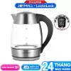 Ấm đun siêu tốc Lock&amp;Lock EJK341  1.8 lít - Hàng chính hãng, thủy tinh chịu nhiệt cao cấp, đèn thay đổi theo nhiệt độ - JoyMall