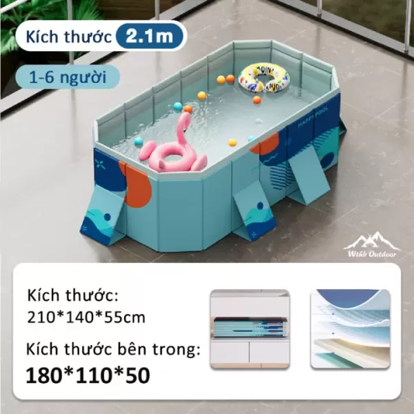 Trải nghiệm lắp đặt nhanh chóng bể bơi không cần bơm hơi – thực tế từ người dùng