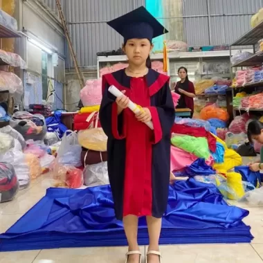 ✅Bộ Áo Cử Nhân Mầm Non Cho Bé Chup Ảnh Kỷ Yếu, Tốt Nghiệp Mẫu Giáo Hàng Đẹp 4