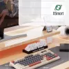 Bộ Bàn Phím Không Dây Bluetooth M96 LED 7 Màu Có Màn Hình, 2 Mode, Phím PBT Cao Cấp, Gõ Êm Chống Ồn Cho Win/ Mac OS 3