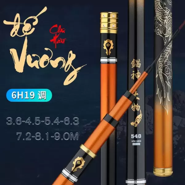 Đánh giá chi tiết bộ cần câu Đế Vương Chư Hầu 6H: Tính năng, phụ kiện và cách bảo quản