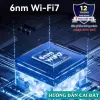 Bộ phát Wifi Router ZTE BE5100 - Be5100 Pro Wifi 7 - tốc độ 5100Mbps - hỗ trợ Mesh - 248 thiết bị 3