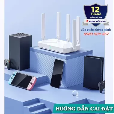Bộ phát Wifi Router ZTE BE5100 - Be5100 Pro Wifi 7 - tốc độ 5100Mbps - hỗ trợ Mesh - 248 thiết bị 4
