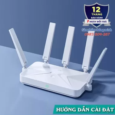 Bộ phát Wifi Router ZTE BE5100 - Be5100 Pro Wifi 7 - tốc độ 5100Mbps - hỗ trợ Mesh - 248 thiết bị 5
