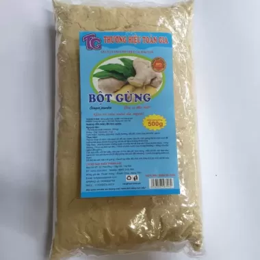Bột gừng nguyên chất gói 500gr - gia vị cho món ăn ngon 2
