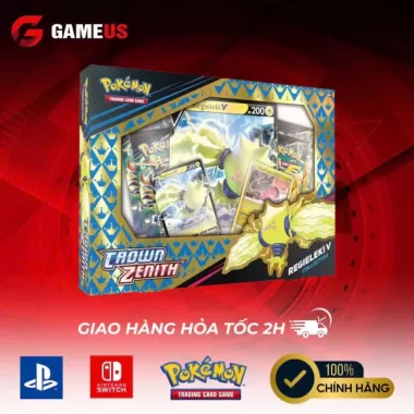 [Chính Hãng] Thẻ bài Pokemon TCG : Regieleki V Crown Zenith Collection 6