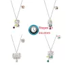 【Chính Hãng】swarovski Dây Chuyền Pha Lê Mười Hai Chòm Sao Hello Kitty Chuỗi Xương Đòn Vàng Trắng Thời Trang Đáng Yêu Kalung 5215030 Tặng Bạn Gái Một Món Quà 3