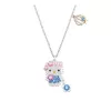【Chính Hãng】swarovski Dây Chuyền Pha Lê Mười Hai Chòm Sao Hello Kitty Chuỗi Xương Đòn Vàng Trắng Thời Trang Đáng Yêu Kalung 5215030 Tặng Bạn Gái Một Món Quà 5