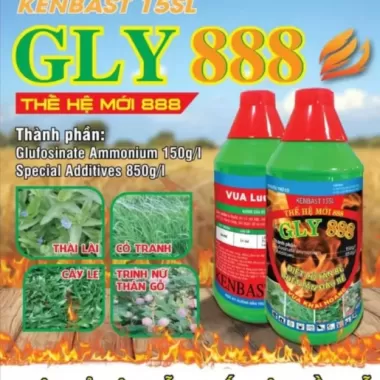 (CỎ) THUỐC TRỪ CỎ GLY 888 CHAI 900ML. DIỆT CỎ TẬN RỄ, CHẾT TẬN ĐẦU RỄ. VUA KHAI HOANG. TEM DELTA THỤY SĨ (CỎ) THUỐC TRỪ CỎ GLY 888 CHAI 900ML. DIỆT CỎ TẬN RỄ, CHẾT TẬN ĐẦU RỄ. VUA KHAI HOANG. TEM DELTA THỤY SĨ