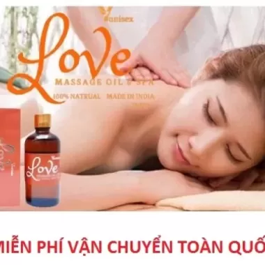 Dầu Massage Tình Yêu Nam Nữ - Bôi Trơn Tạo Cảm Giác Yêu - Massage Toàn Thân 4