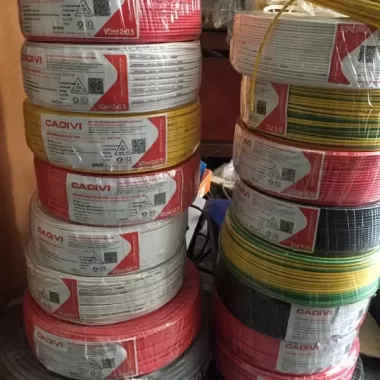 DÂY ĐIỆN ĐÔI CADIVI 2x2.5 mm2 VCmd2x50 cuộn 100m 3