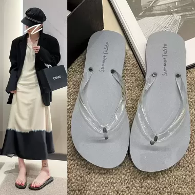 Dép xỏ ngón nữ mùa hè Dép xỏ ngón thời trang đơn giản Dép đi trong nhà chống trượt Giày đi biển mùa hè dép đi biển 3 Dép xỏ ngón nữ mùa hè Dép xỏ ngón thời trang đơn giản Dép đi trong nhà chống trượt Giày đi biển mùa hè dép đi biển 3