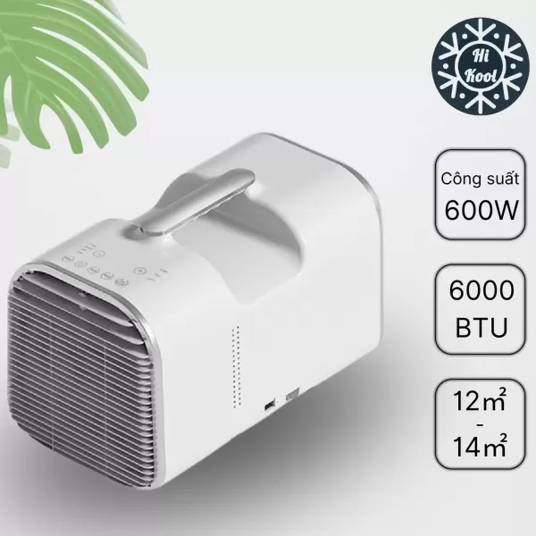 Hình ảnh sản phẩm Điều Hòa Di Động Hi-Kool 600W 6000BTU - Công Suất Cao - Làm Lạnh Sâu