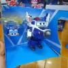 Đồ chơi máy bay biến hình robot Super wings mô hình cảnh sát Paul , Jett tia chớp, Donnie thông minh và thú cưng siêu cấp đồ chơi trẻ em 4