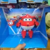 Đồ chơi máy bay biến hình robot Super wings mô hình cảnh sát Paul , Jett tia chớp, Donnie thông minh và thú cưng siêu cấp đồ chơi trẻ em 6