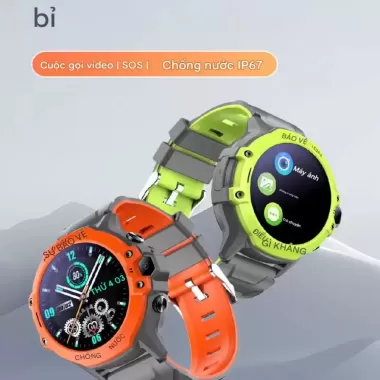 [Dòng cao cấp][đồng hồ cho bé] Đồng hồ thông Minh K55 gọi video, định vị, khoanh vùng an toàn, sos, gọi thường, đi bơi 6