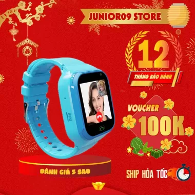 Đồng hồ thông minh Định vị Trẻ em Lắp sim Nghe gọi Video Call Chống nước cho bé trai bé gái JUNIOR09 WATCH KID MINI 2025 7 Đồng hồ thông minh Định vị Trẻ em Lắp sim Nghe gọi Video Call Chống nước cho bé trai bé gái JUNIOR09 WATCH KID MINI 2025 7