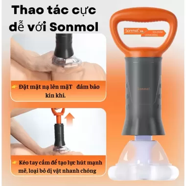 Dụng cụ Hút Dị Vật mắc nghẹn sonmol.sơ cứu Cho Trẻ Em.Người Lớn bảo hành 12 tháng lỗi 1 đổi 1 6
