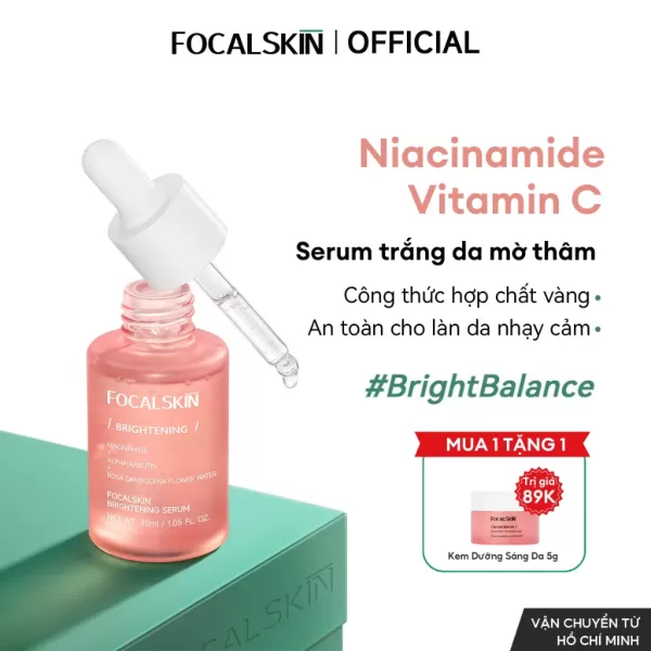 Trải nghiệm dùng FOCALSKIN Serum Dưỡng Trắng Da 30ml: Cảm nhận thực tế về kết cấu, mùi hương và cảm giác da