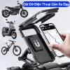 Giá đỡ điện thoại xe máy kẹp điện thoại Giảm xóc chống sốc che nắng chống trộm Sạc không dây YF285 3