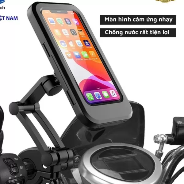 Cách lắp và sử dụng giá đỡ điện thoại xe máy YF285 để bảo vệ thiết bị khi di chuyển
