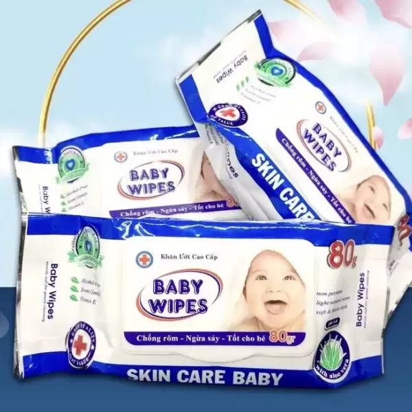 Cách lựa chọn khăn giấy ướt Baby Wipes 80g cho bé: những yếu tố cần xem xét