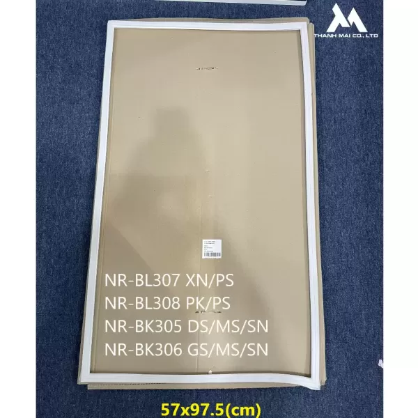 Cách kiểm tra và thay thế gioăng tủ lạnh Panasonic NR‑BL307/NR‑BL308/NR‑BK305/NR‑BK306