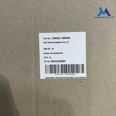 [Gioăng tủ lạnh] Ron ngăn mát tủ lạnh Panasonic NR-BL307/ NR-BL308/ NR-BK305/ NR-BK306 5