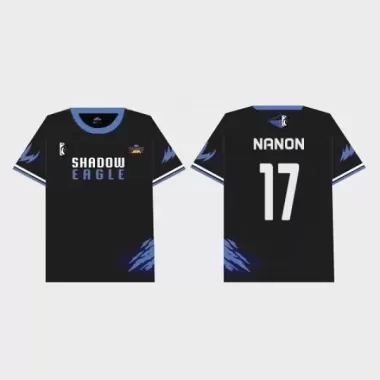 Gmmtv STARLYMPICS 2025/Shadow Eagle Áo thun nam Jersey Áo thun ngắn tay màu đen Jersey 6