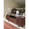 Kệ Tivi Gỗ Sồi Hai Màu Óc Chó Và Xoan Đào Để Phòng Khách Sang Trọng