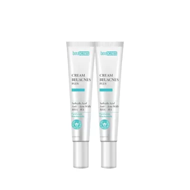 Kem giảm mụn nhanh 24h BEUACNES PLUS mụn trứng cá, chiết xuất rau má, hỗ trợ mờ thâm mụn 15g 7