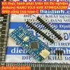 Kit thực hành phát triển, Kit thí nghiệm Arduino NANO V3.0 AVR ATMEGA328P SMD cổng MiniUsb Usb type-C kde4696 3