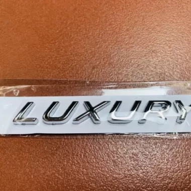 Logo chữ nổi PREMIUM / LUXURY / CX-5 dán xe KIA Cerato, K3, Soluto....: Mazda 3, Mazda 6, CX5, CX8.