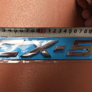 Logo chữ nổi PREMIUM / LUXURY / CX-5 dán xe KIA Cerato, K3, Soluto....: Mazda 3, Mazda 6, CX5, CX8.