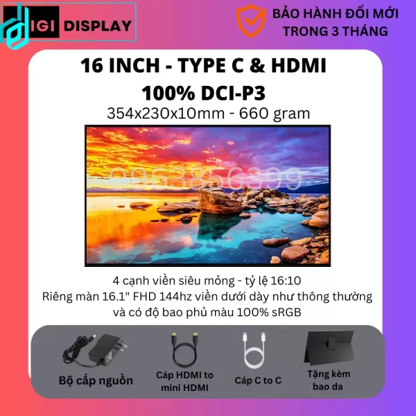 Trải nghiệm chơi game trên Màn hình di động IPS 2K/4K: Đánh giá thực tế cho game thủ di động