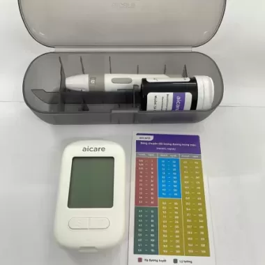 Máy Đo Đường Huyết ACCU Chính Hãng AICARE W33 + 50 que + 50 kim ( có thể chỉnh đơn vị mg/dL - mmol/L ) Máy Đo Đường Huyết ACCU Chính Hãng AICARE W33 + 50 que + 50 kim ( có thể chỉnh đơn vị mg/dL - mmol/L )