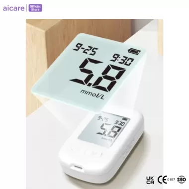 Máy Đo Đường Huyết ACCU Chính Hãng AICARE W33 + 50 que + 50 kim ( có thể chỉnh đơn vị mg/dL - mmol/L ) 4 Máy Đo Đường Huyết ACCU Chính Hãng AICARE W33 + 50 que + 50 kim ( có thể chỉnh đơn vị mg/dL - mmol/L ) 4