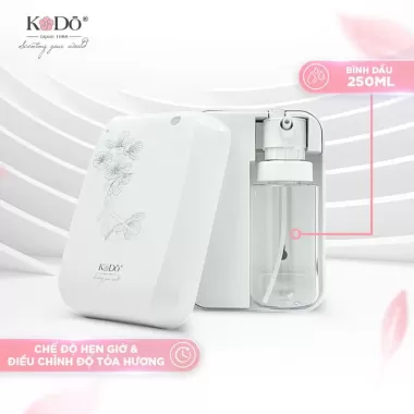 Máy Khuếch Tán Tinh Dầu Kodo 100 - Máy Xông Tinh Dầu Tạo Hương Thơm - Diện Tích Dưới 100m2 - Điều Khiển Qua Điện Thoại