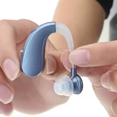 MÁY TRỢ THÍNH KHÔNG DÂY VHP 1204 [ BẢO HÀNH 24 THÁNG ] TAI NGHE TRỢ THÍNH ĐEO VÀNH TAI, KHỬ TIẾNG ỐN, KHÔNG GÂY ĐAU TAI 6