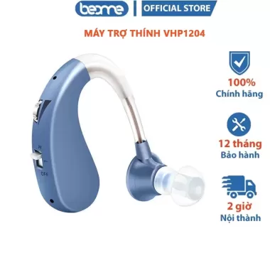 MÁY TRỢ THÍNH KHÔNG DÂY VHP 1204 [ BẢO HÀNH 24 THÁNG ] TAI NGHE TRỢ THÍNH ĐEO VÀNH TAI, KHỬ TIẾNG ỐN, KHÔNG GÂY ĐAU TAI 9