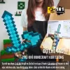 Mô Hình Gỗ Kiếm Minecraft (Kim Cương, Nether) | Tô Sẵn &amp; KIT Tự Tô Màu 6