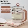 Mushiqi Peskoe Đa Chức Năng Ấm đun nước điện Với Dày Thủy Tinh Cho Pha Trà Và Súp
