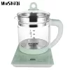 Mushiqi Peskoe Đa Chức Năng Ấm đun nước điện Với Dày Thủy Tinh Cho Pha Trà Và Súp 2
