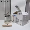 Mushiqi Peskoe Đa Chức Năng Ấm đun nước điện Với Dày Thủy Tinh Cho Pha Trà Và Súp 3