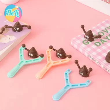 NÁ NHỰA BẮN SHIT GIẢM STRESS VUI NHỘN