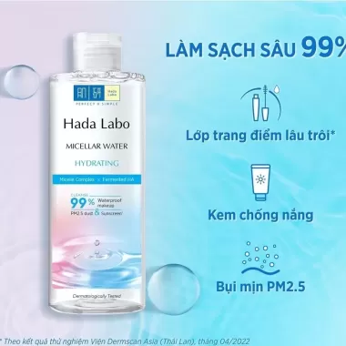 Nước Tẩy Trang Hada Labo Sạch Sâu Dưỡng Ẩm Hydrating 240ml 5