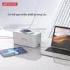 Ổ điện đóng hộp Drapow SK26 5 ổ cắm 2500W, 1 cổng Type C 20W,1 cổng QC 18W, 1 cổng USB-A 12W, Sạc không dây