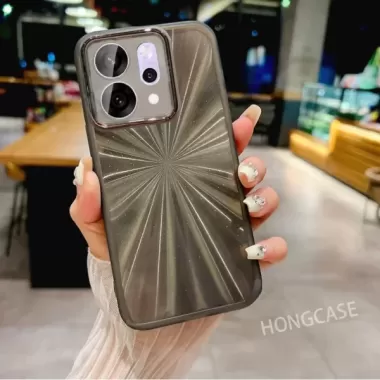 Ốp cho Oppo reno14 5g RENO 14 reno14pro 14pro Pro reno13 13 2025 vỏ điện thoại silicon mềm lá Bling long lanh trong suốt vỏ lưng chống sốc rõ ràng 3