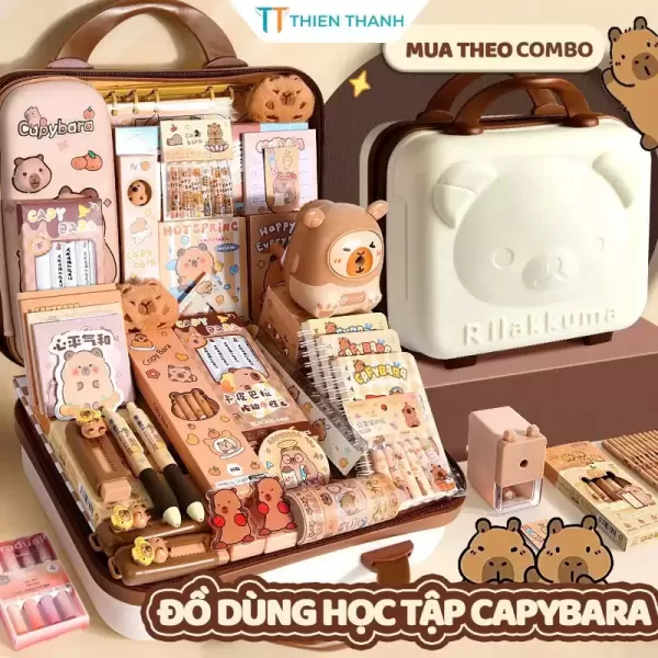 Trải nghiệm nhận hộp quà Capybara: Cảm nhận sự tiện lợi và niềm vui khi học tập